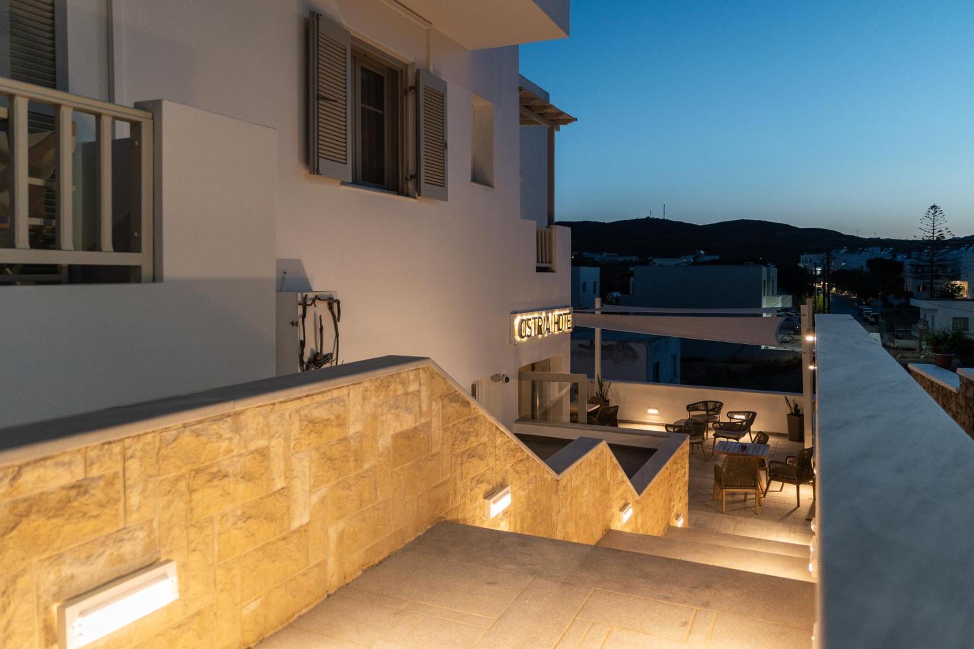 Ostria Hotel Adamantas (Milos) Exterior foto