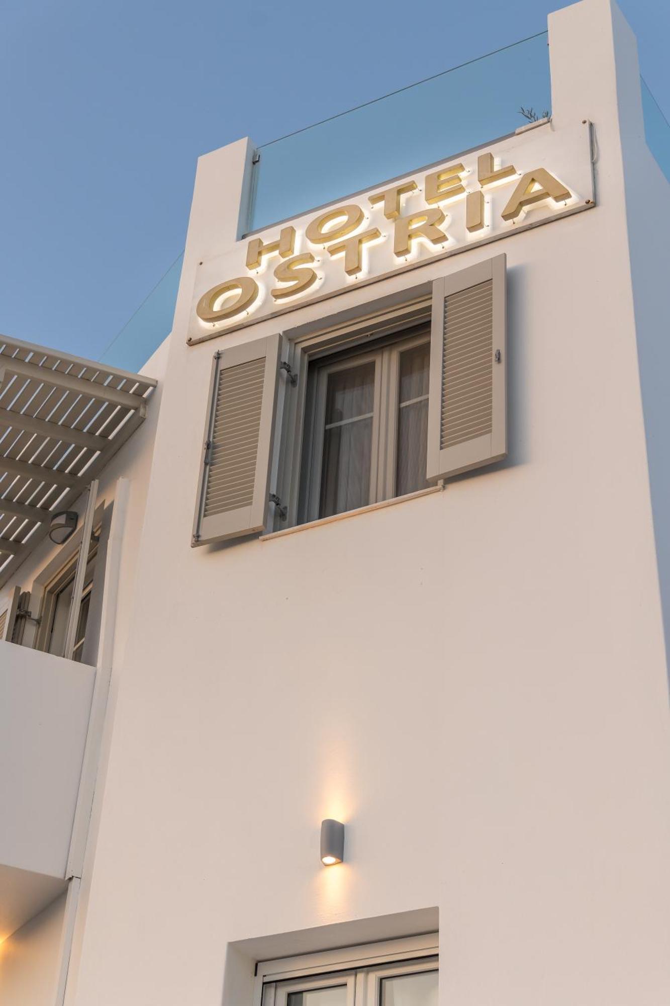 Ostria Hotel Adamantas (Milos) Exterior foto