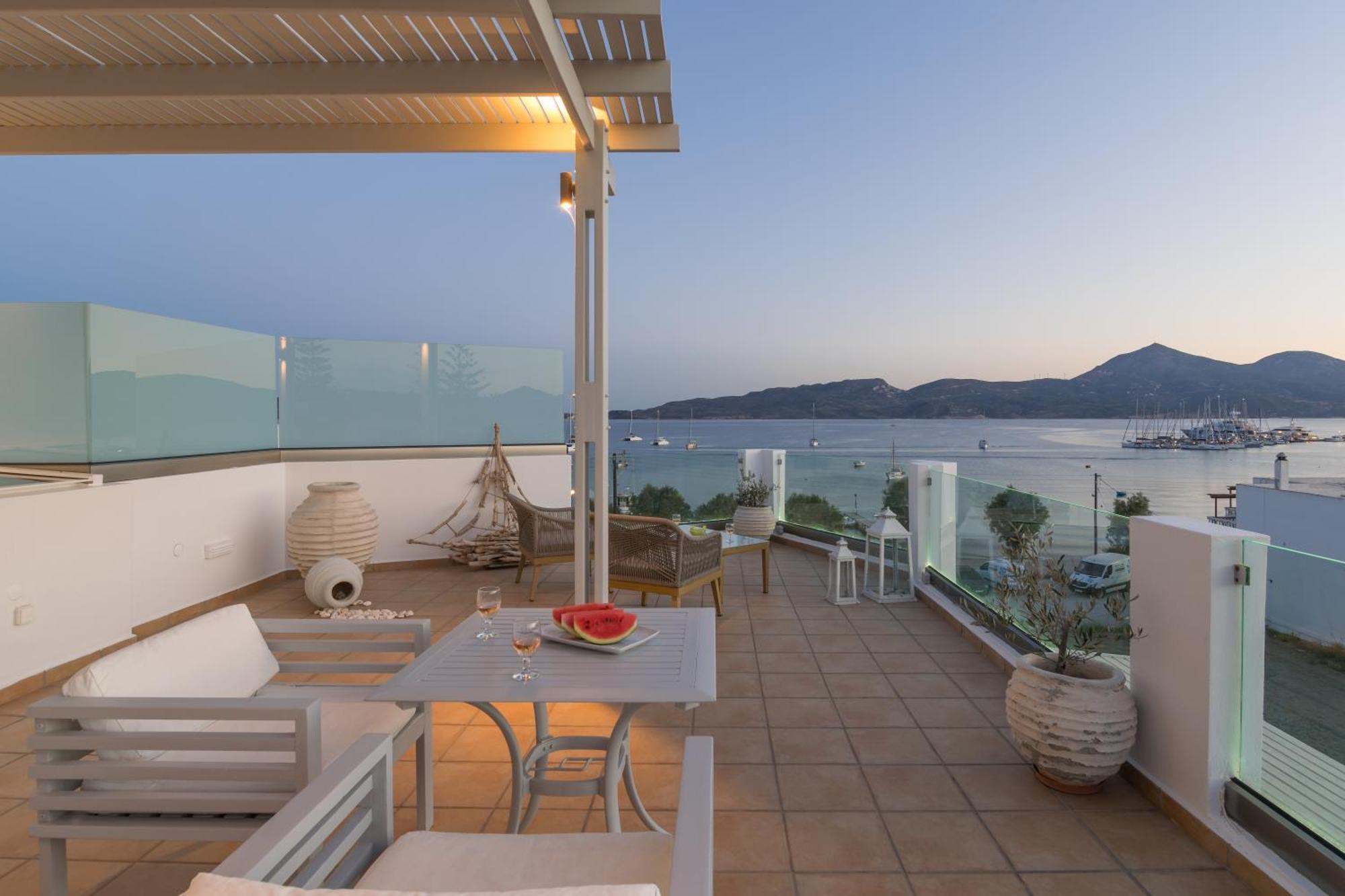 Ostria Hotel Adamantas (Milos) Exterior foto