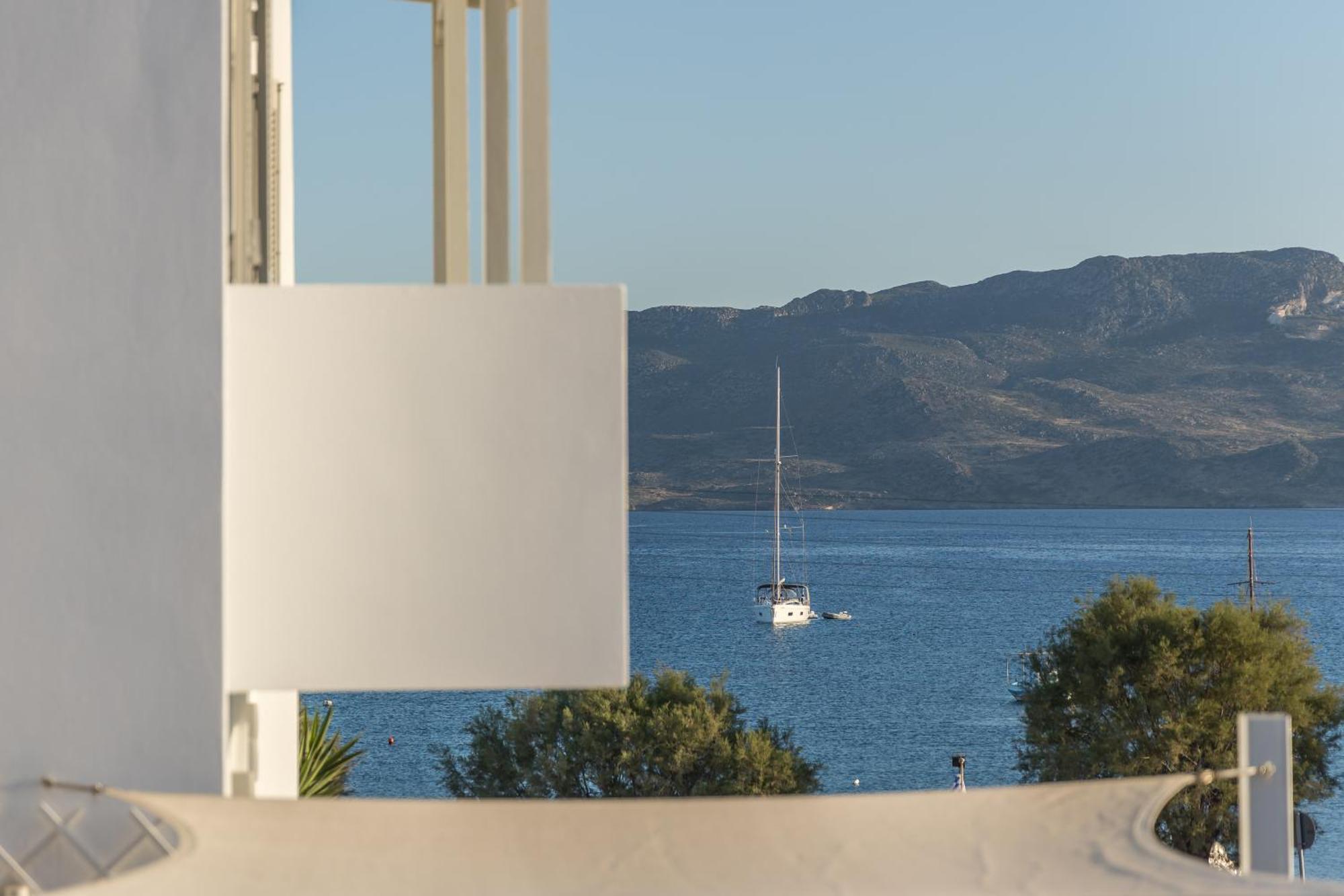 Ostria Hotel Adamantas (Milos) Exterior foto