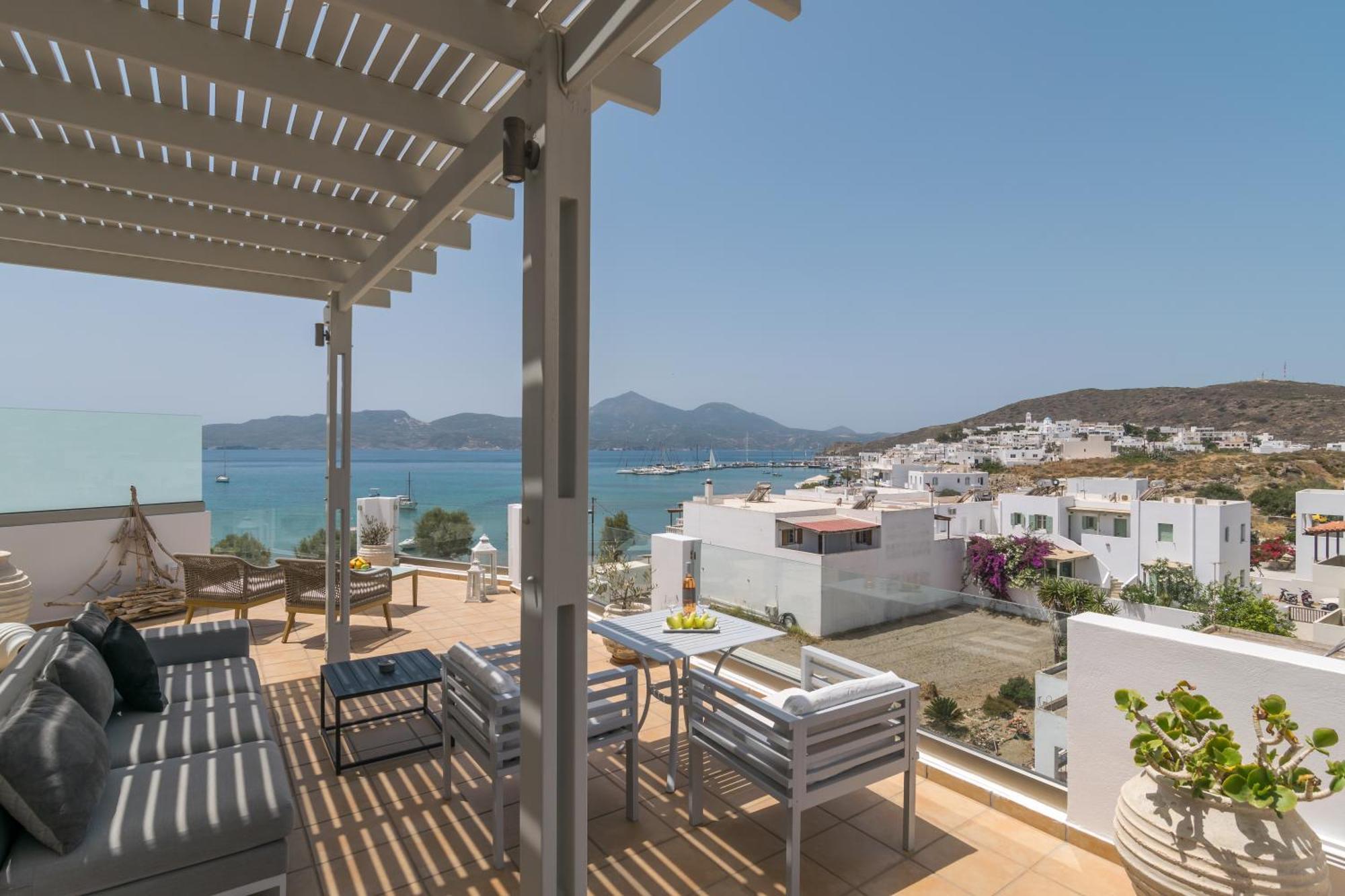 Ostria Hotel Adamantas (Milos) Exterior foto