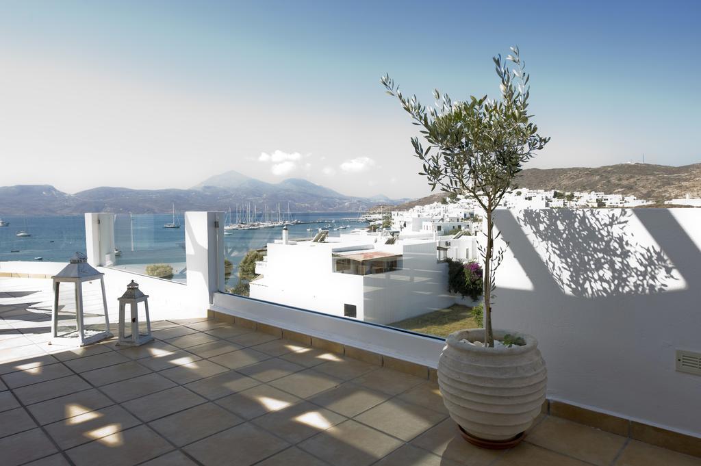 Ostria Hotel Adamantas (Milos) Exterior foto