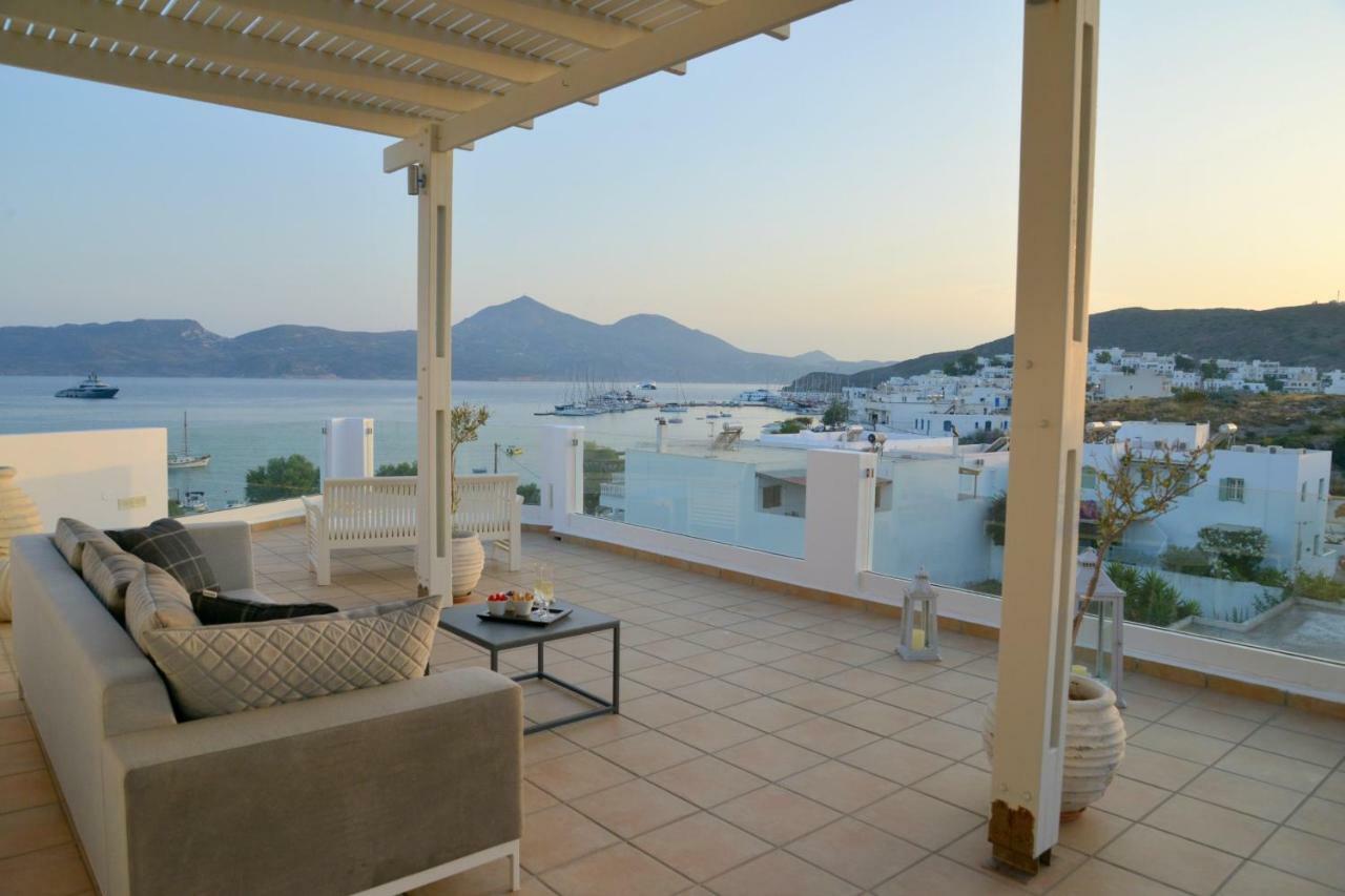 Ostria Hotel Adamantas (Milos) Exterior foto