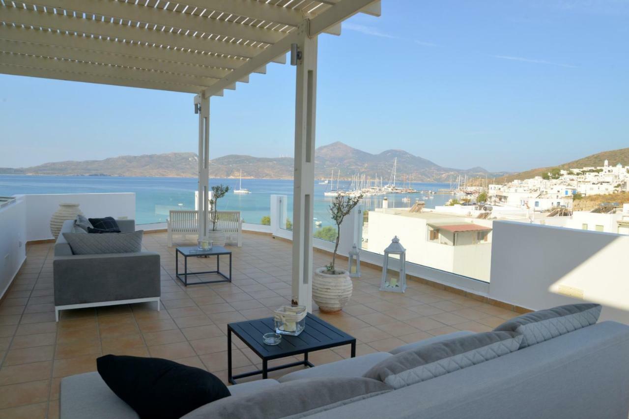 Ostria Hotel Adamantas (Milos) Exterior foto