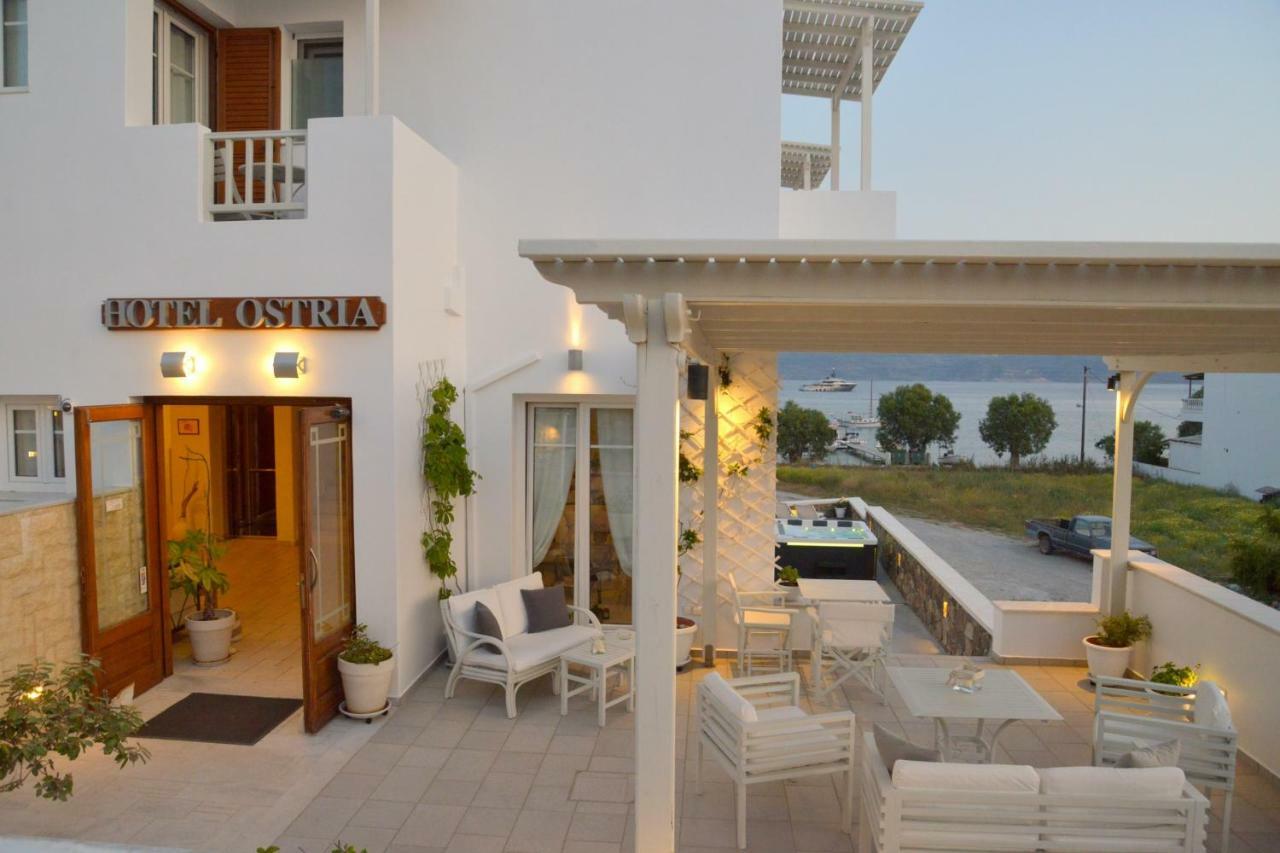 Ostria Hotel Adamantas (Milos) Exterior foto